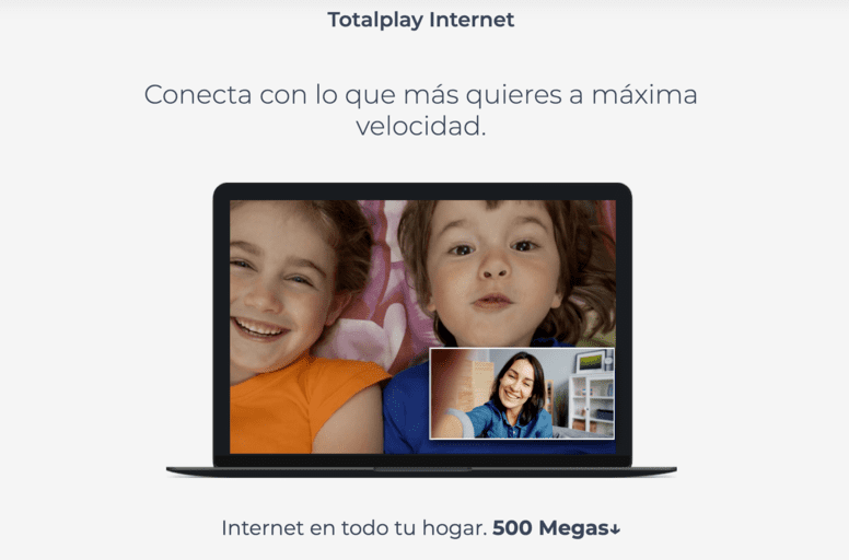 Internet Totalplay con Netflix o Amazon Prime